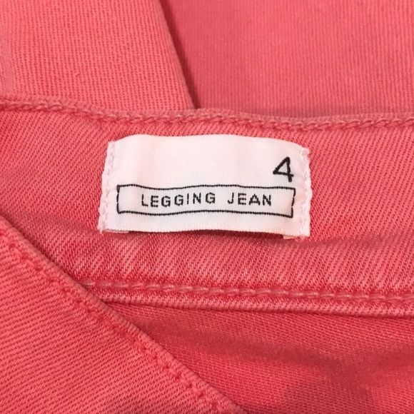 GAP Calypso Coral Pink Legging Jean - Picture 7 of 9
